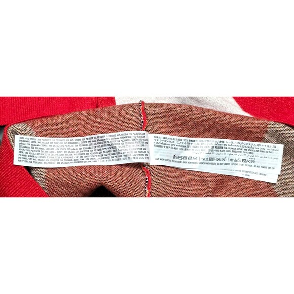 NWT DISNEY Minnie Mouse Pullover Knit Sweater Red White Polka Dot Plus Sz 2x - Picture 8 of 8